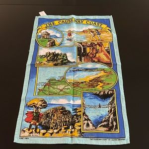 NEW Ulster Weavers pure linen kitchen towel The Causeway Coast